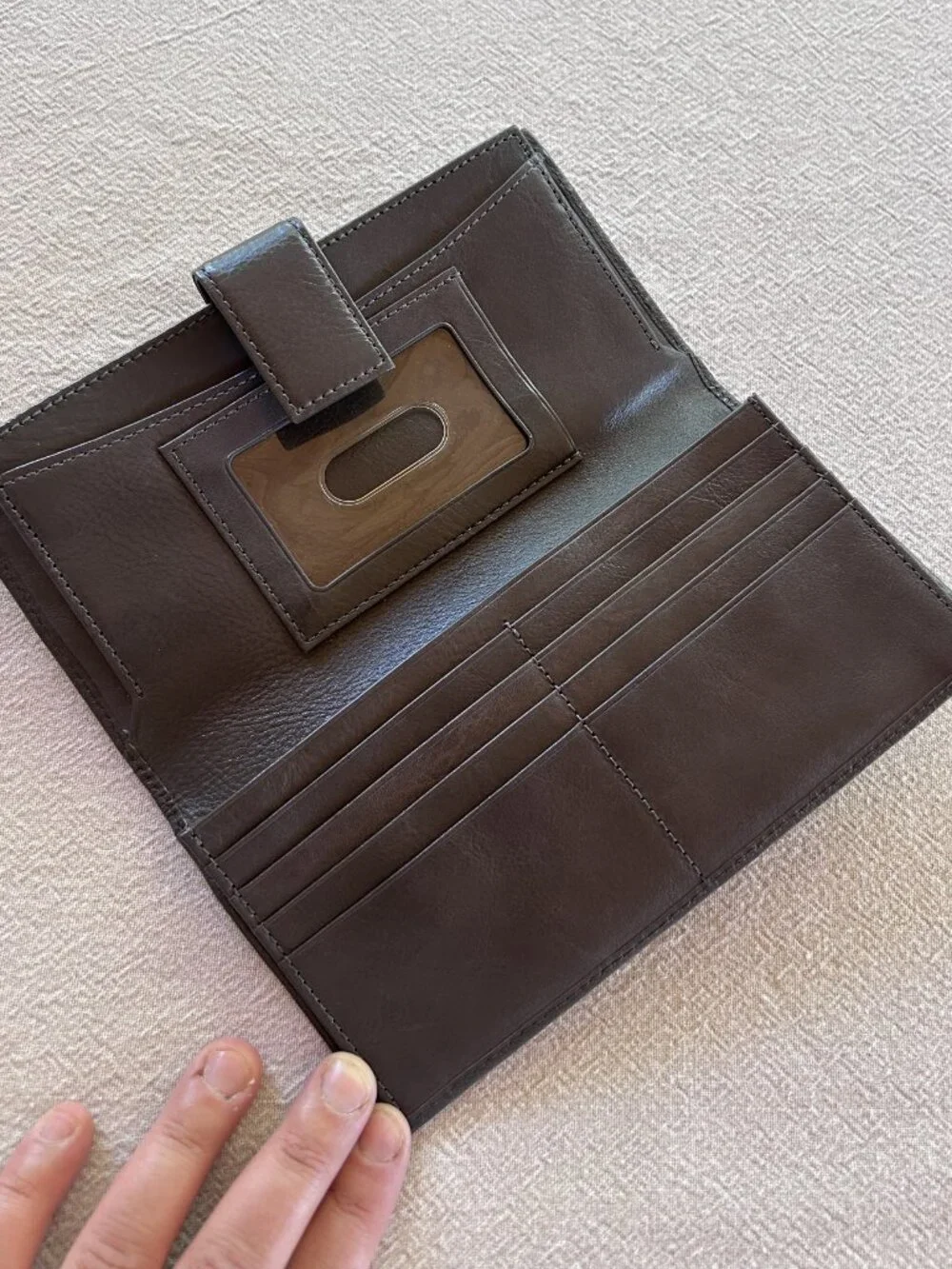 HOBO gray leather